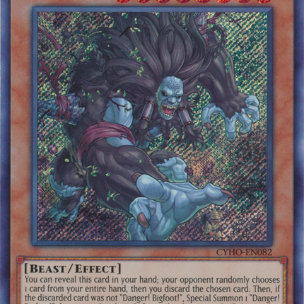 Danger! Bigfoot! [CYHO-EN082] Secret Rare