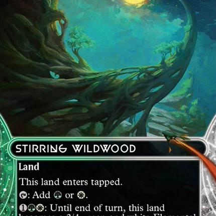 Stirring Wildwood (0039) (Borderless) [Edge of Eternities: Stellar Sights]