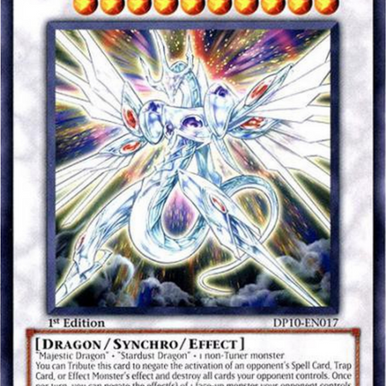 Majestic Star Dragon [DP10-EN017] Rare