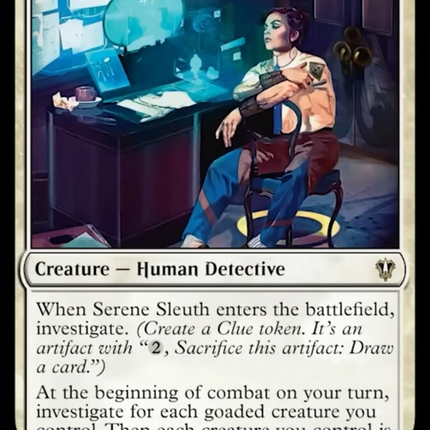 Serene Sleuth [Murders at Karlov Manor Commander]