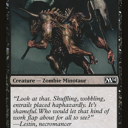 Minotaur Abomination [Magic 2014]