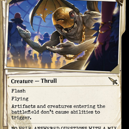 Doorkeeper Thrull (Showcase) [Murders at Karlov Manor]