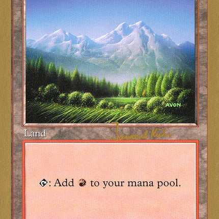 Mountain (431) (Janosch Kuhn) [World Championship Decks 1997]