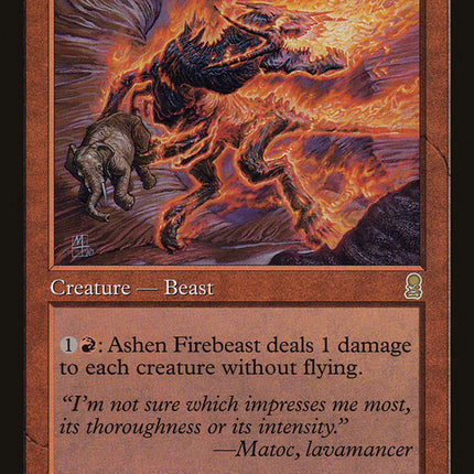 Ashen Firebeast [Odyssey]