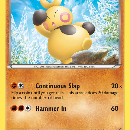 Makuhita (62/116) [Black & White: Plasma Freeze]