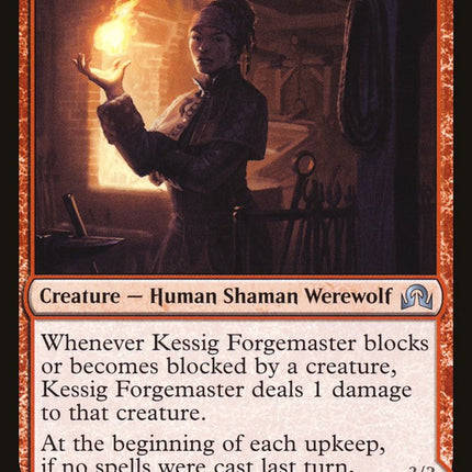 Kessig Forgemaster // Flameheart Werewolf [Shadows over Innistrad]
