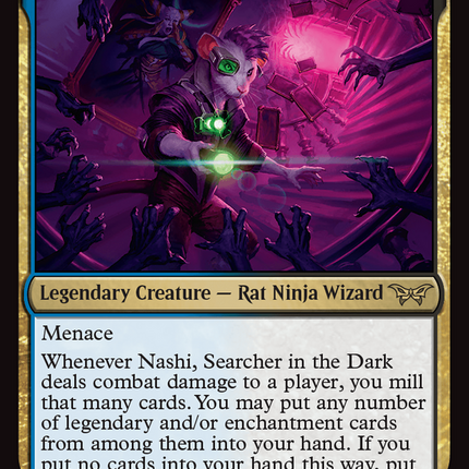 Nashi, Searcher in the Dark [Duskmourn: House of Horror]