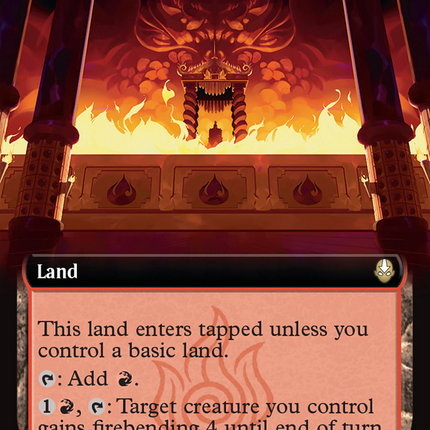 Fire Nation Palace (Extended Art) [Avatar: The Last Airbender]