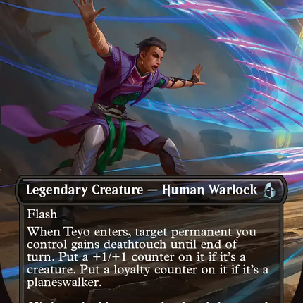 Teyo, Diamondblade Mage (Borderless) [Reality Fracture]