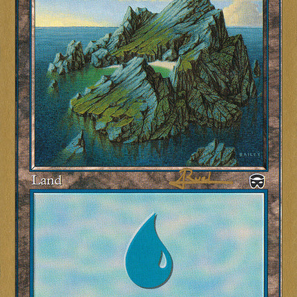 Island (ar336a) (Antoine Ruel) [World Championship Decks 2001]