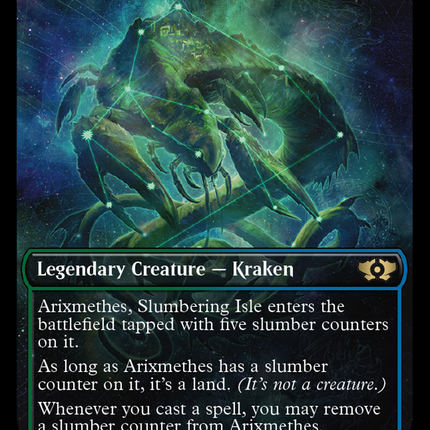 Arixmethes, Slumbering Isle (Halo Foil) [Multiverse Legends]