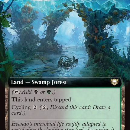 Festering Thicket (Extended Art) [Edge of Eternities Commander]