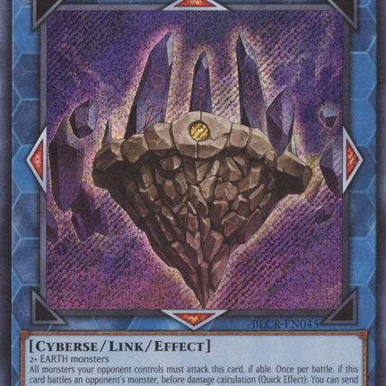 G Golem Dignified Trilithon [BLCR-EN045] Secret Rare