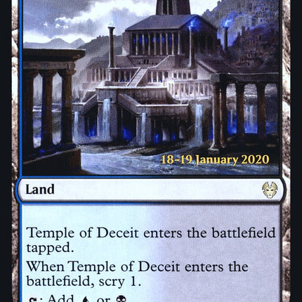Temple of Deceit [Theros Beyond Death Prerelease Promos]