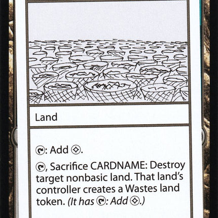 Waste Land [Mystery Booster Playtest Cards]