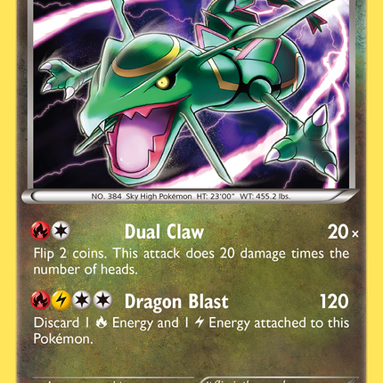 Rayquaza (XY141) [XY: Black Star Promos]
