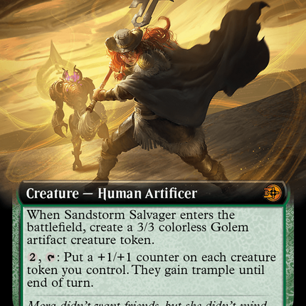 Sandstorm Salvager (Extended Art) [Outlaws of Thunder Junction: The Big Score]