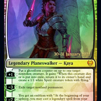 Kaya the Inexorable [Kaldheim Prerelease Promos]