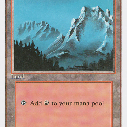 Mountain (Snow Top / Highest Point on Right) [Fourth Edition]