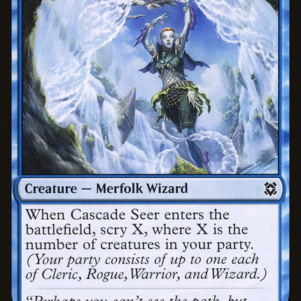 Cascade Seer [Zendikar Rising]