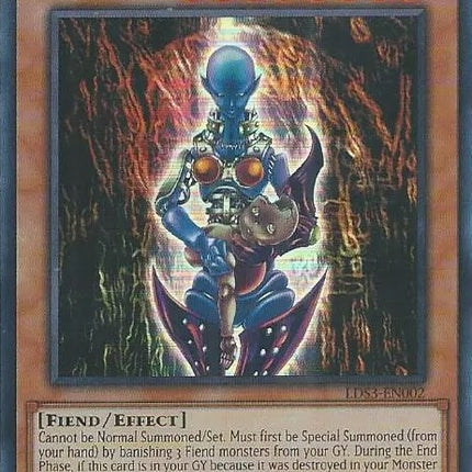 Dark Necrofear (Red) [LDS3-EN002] Ultra Rare