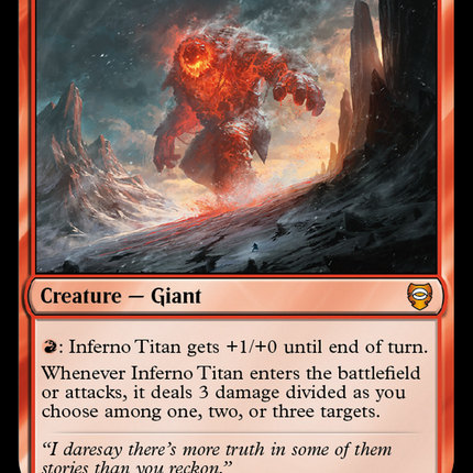 Inferno Titan [The Lord of the Rings: Tales of Middle-Earth Commander]