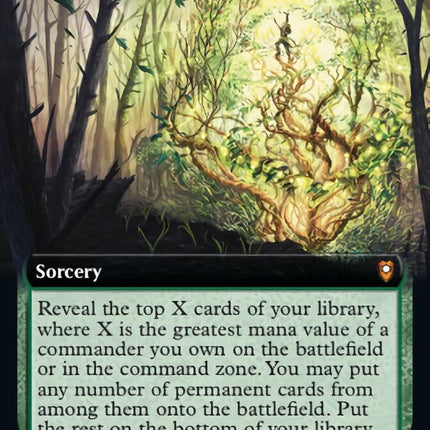 Majestic Genesis (Extended Art) [Commander Legends: Battle for Baldur's Gate]