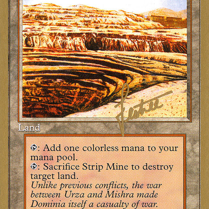 Strip Mine (Bertrand Lestree) [Pro Tour Collector Set]