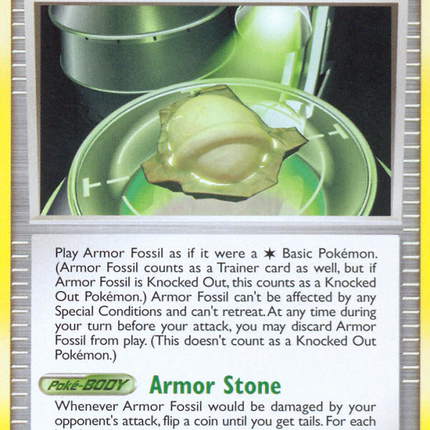 Armor Fossil (119/127) [Platinum: Base Set]