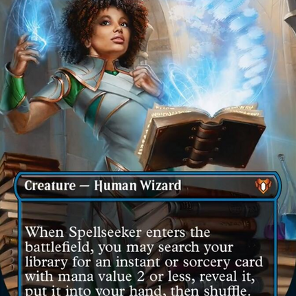 Spellseeker (Borderless Alternate Art) [Commander Masters]