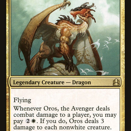 Oros, the Avenger [Commander 2011]