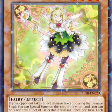 Trickstar Narkissus [SP18-EN023] Starfoil Rare