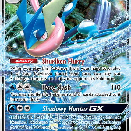 Greninja GX (24/131) [Sun & Moon: Forbidden Light]