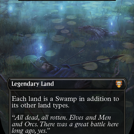 The Dead Marshes - Urborg, Tomb of Yawgmoth (Surge Foil Realms and Relics) [The Lord of the Rings: Tales of Middle-Earth Commander]