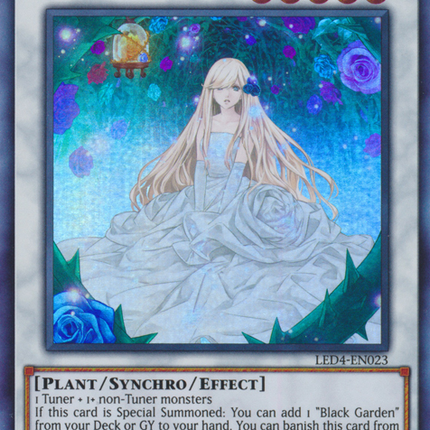 Garden Rose Maiden [LED4-EN023] Ultra Rare