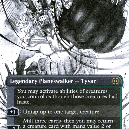 Tyvar, Jubilant Brawler (Borderless Manga) [Phyrexia: All Will Be One]