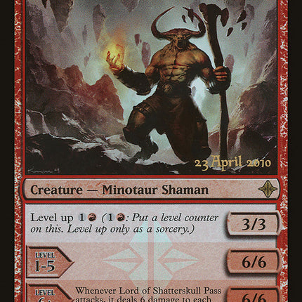 Lord of Shatterskull Pass [Rise of the Eldrazi Prerelease Promos]