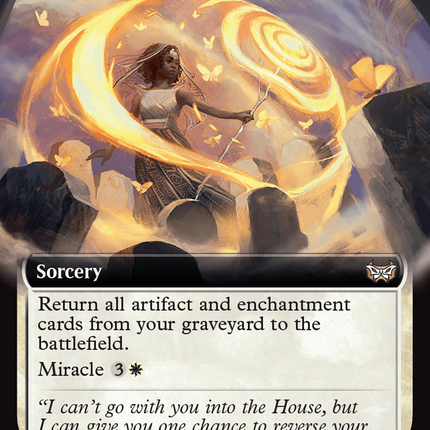 Redress Fate (Extended Art) [Duskmourn: House of Horror Commander]