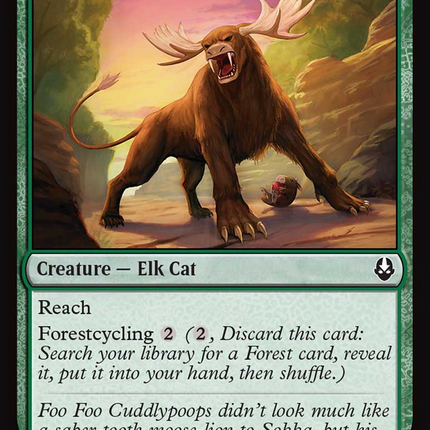 Saber-Tooth Moose-Lion [Avatar: The Last Airbender]