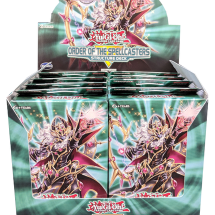 Order of the Spellcasters - Structure Deck Display (1st Edition)