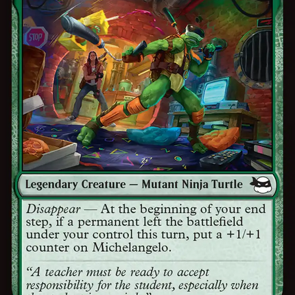 Michelangelo, Game Master [Teenage Mutant Ninja Turtles]