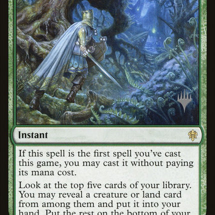Once Upon a Time (Promo Pack) [Throne of Eldraine Promos]