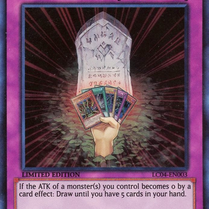 Card of Last Will [LC04-EN003] Ultra Rare