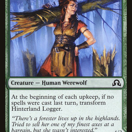 Hinterland Logger // Timber Shredder [Shadows over Innistrad]