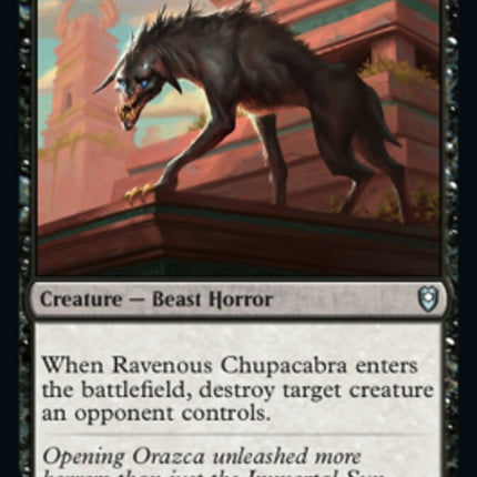 Ravenous Chupacabra [Commander Legends: Battle for Baldur's Gate]