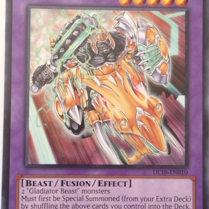 Gladiator Beast Essedarii (Red) [DL18-EN010] Rare