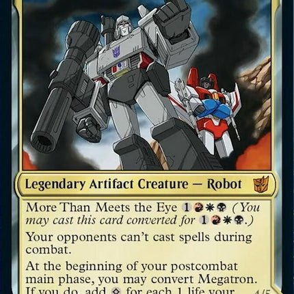 Megatron, Tyrant // Megatron, Destructive Force [Transformers]