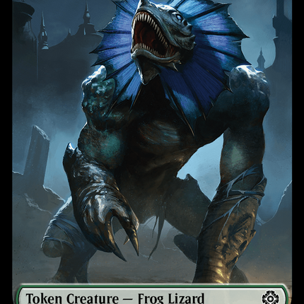 Tentacle // Frog Lizard Double-Sided Token [The List]