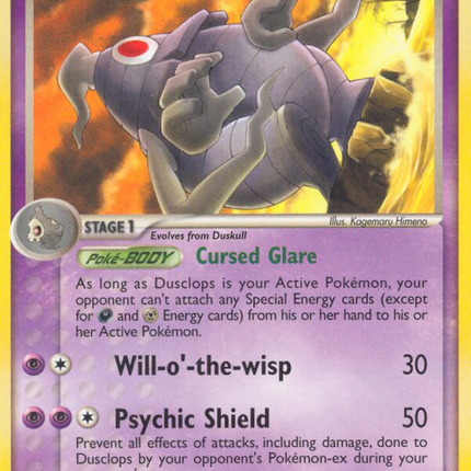 Dusclops (17/100) [EX: Crystal Guardians]