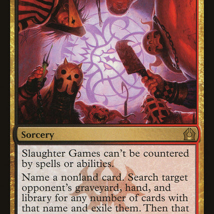 Slaughter Games [Return to Ravnica]